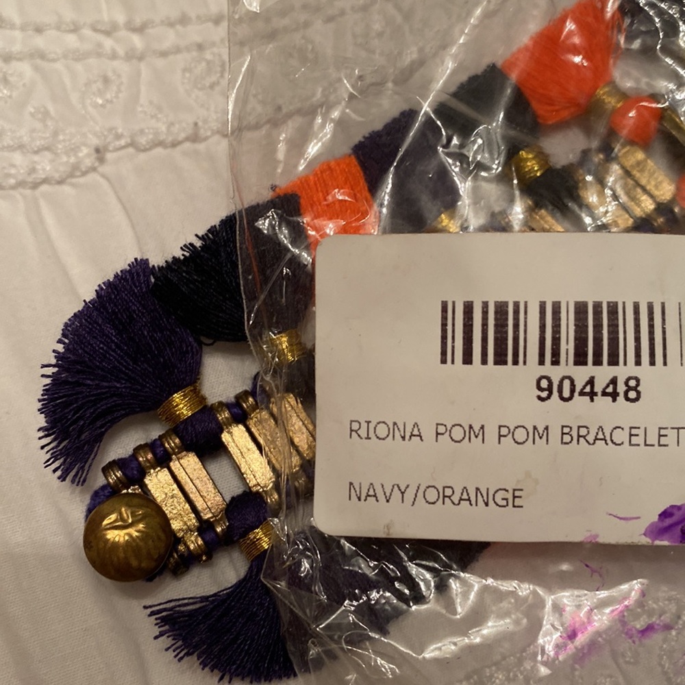 Roberta Roller Rabbit Riona Pom Pom Bracelet - Picture 4 of 4